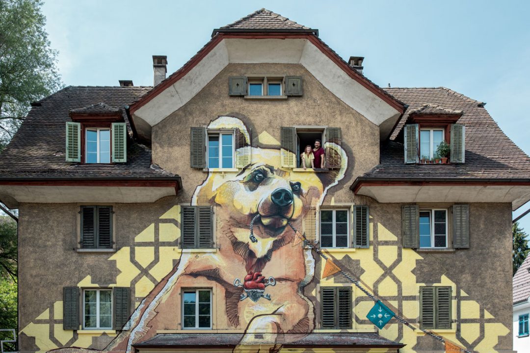 Street art tra le vie di Lucerna