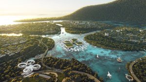 In Malesia, BiodiverCity: la città del futuro è su isole artificiali a forma di fiore