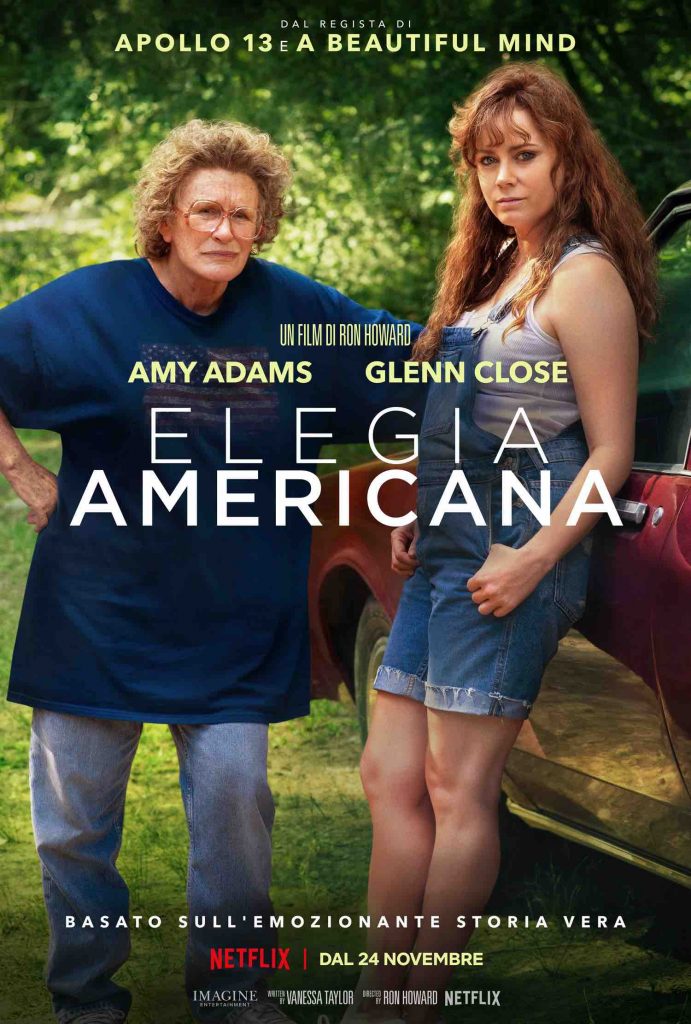 Elegia Americana, Netflix, film di Ron Howard con Glenn Close