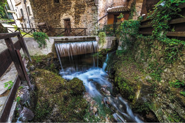 In appennino: il Borgo dell'acqua