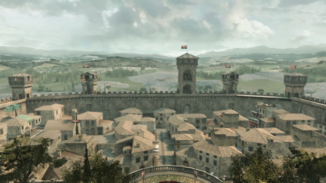 Assassin’s Creed II. Location: Monteriggioni 