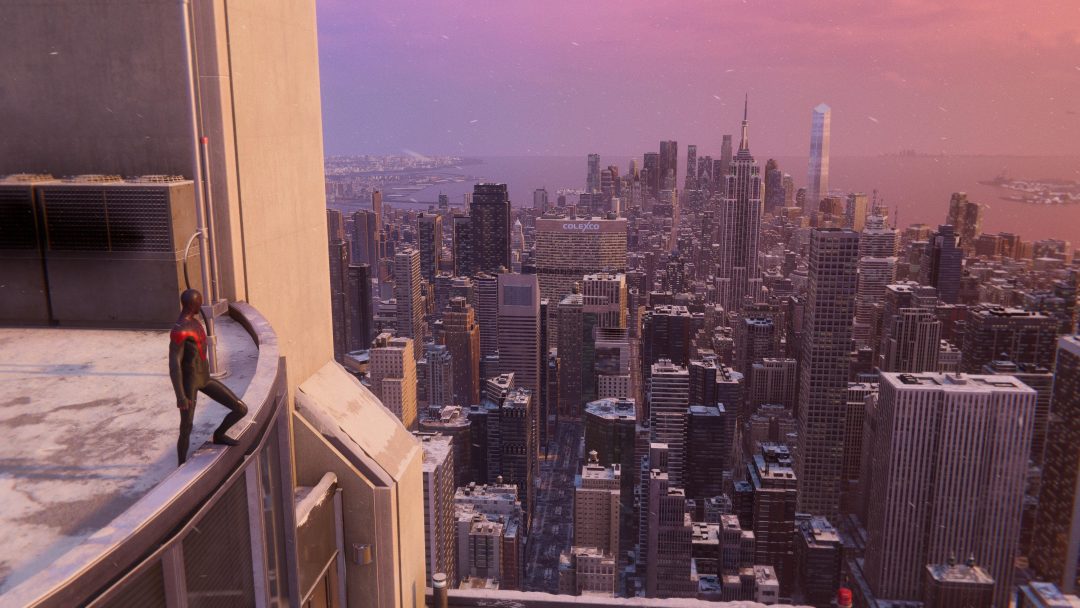 Marvel’s Spider-Man. Location: New York