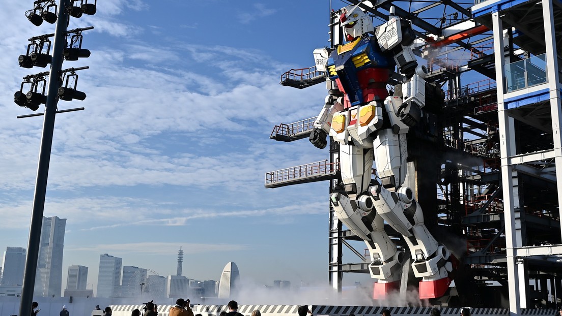 Gundam Factory Yokohama: il robot giapponese di 18 metri esposto fino a primavera 2022