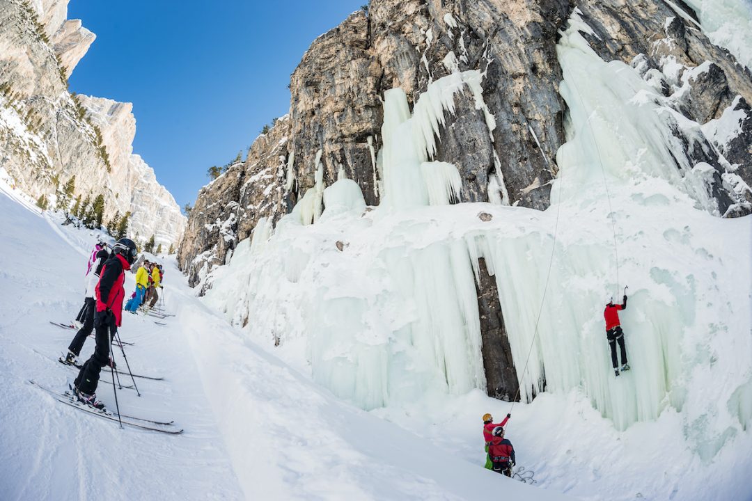 Ice climbing - Lagazuoi 