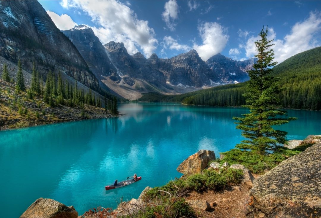 Le magnifiche montagne del Canada