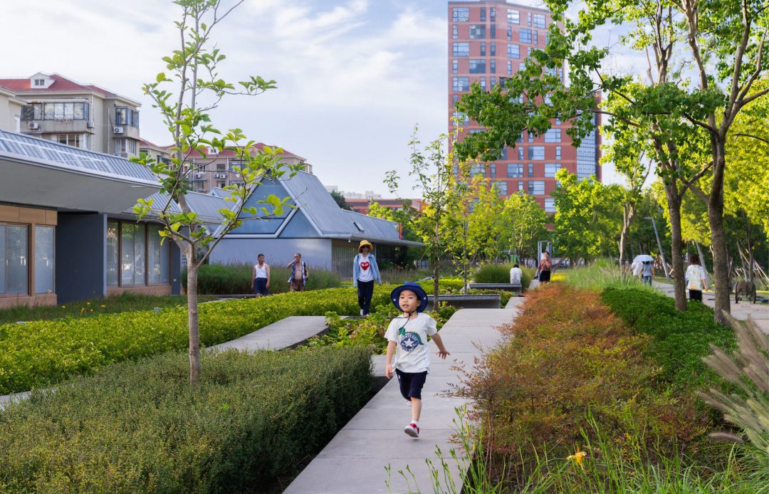 Green Shanghai: la pista dell’ex aeroporto è diventata un bellissimo giardino pubblico