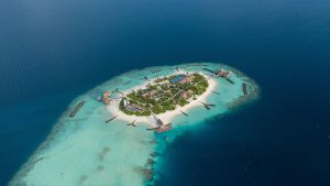 Vacanze da sogno: l'isola di lusso da affittare alle Maldive