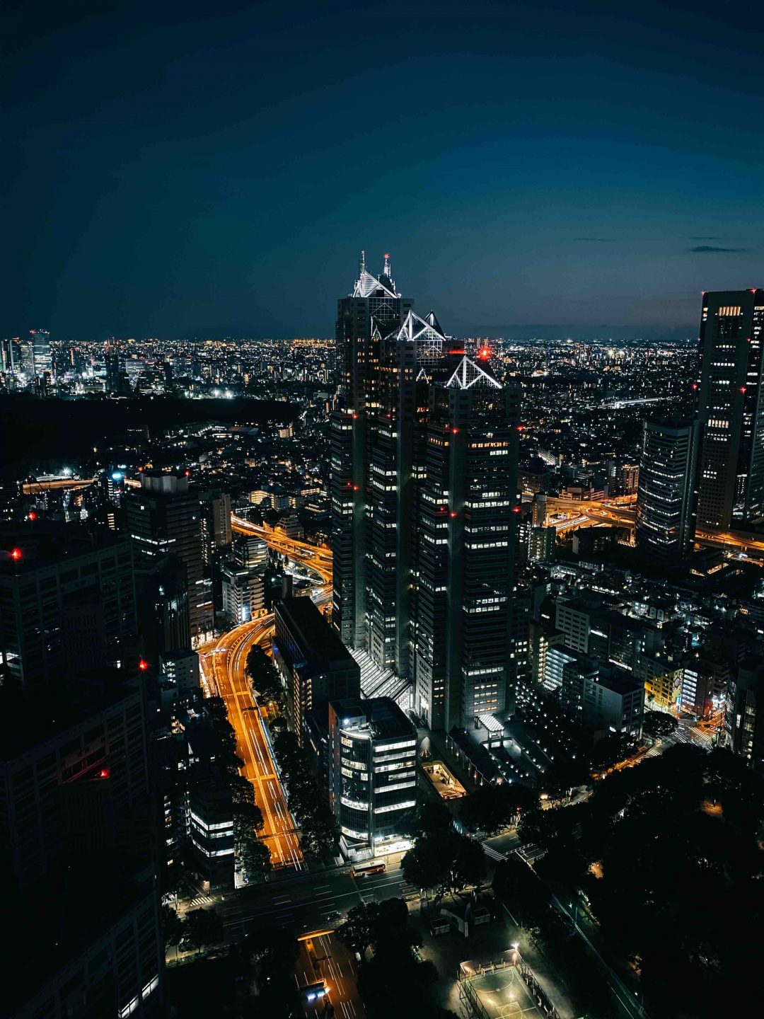 Shinjuku Park Tower, Tokyo - Addio riflesso
