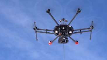 Drone made in Italy per la ricerca di dispersi nelle valanghe