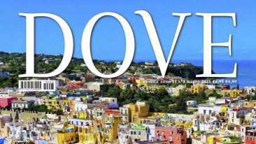 La cover della rivista dove marzo 2021 è dedicata all'isola di Procida