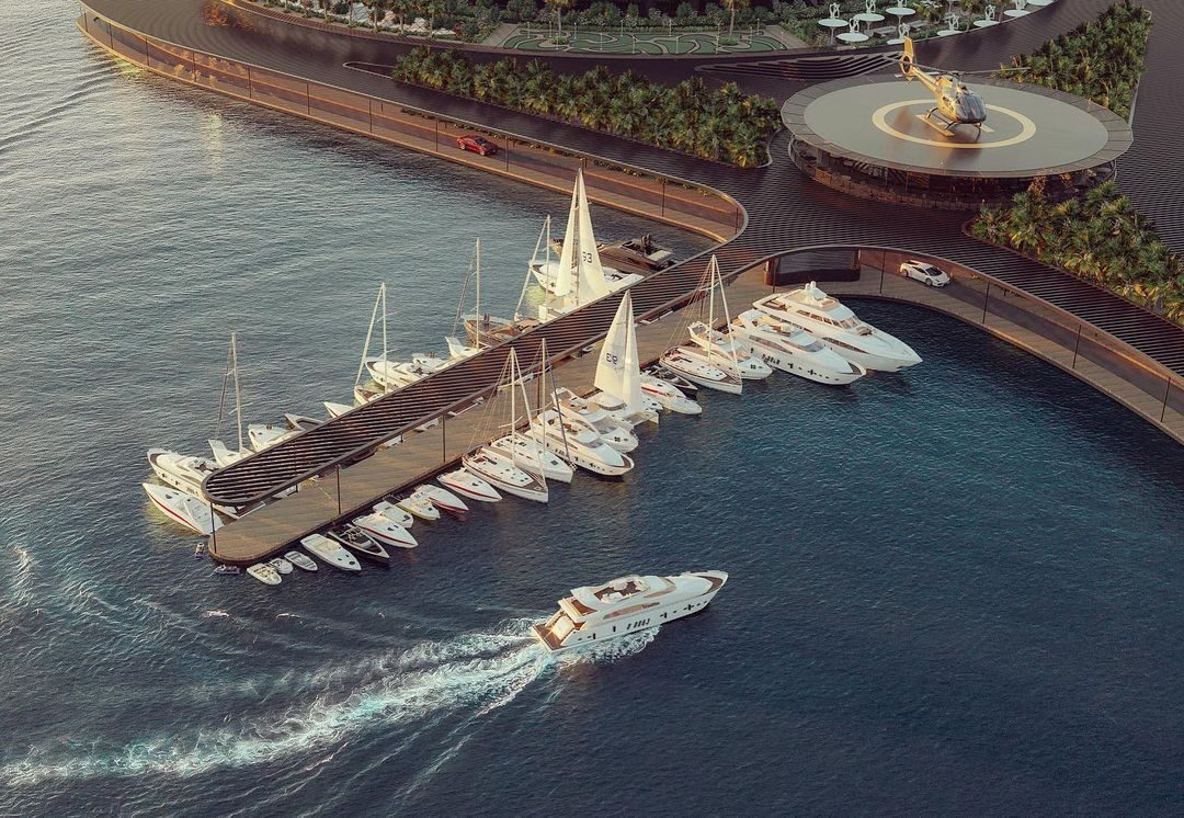 Gira su se stesso nell’arco di 24 ore: l’eco hotel galleggiante che nascerà in Qatar