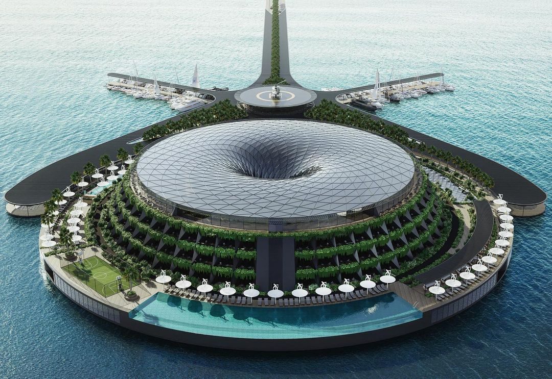 Hotel galleggiante in Qatar