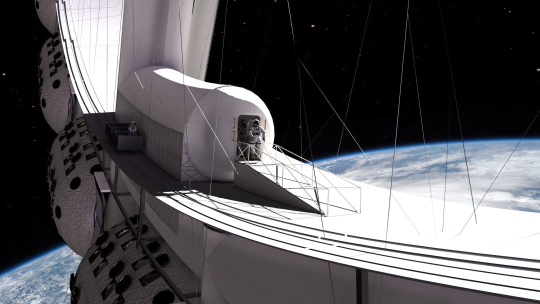 Il primo hotel spaziale che orbita intorno alla Terra sarà costruito nel 2025