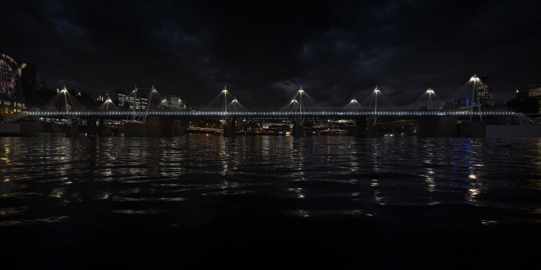  Golden Jubilee Bridge Londra