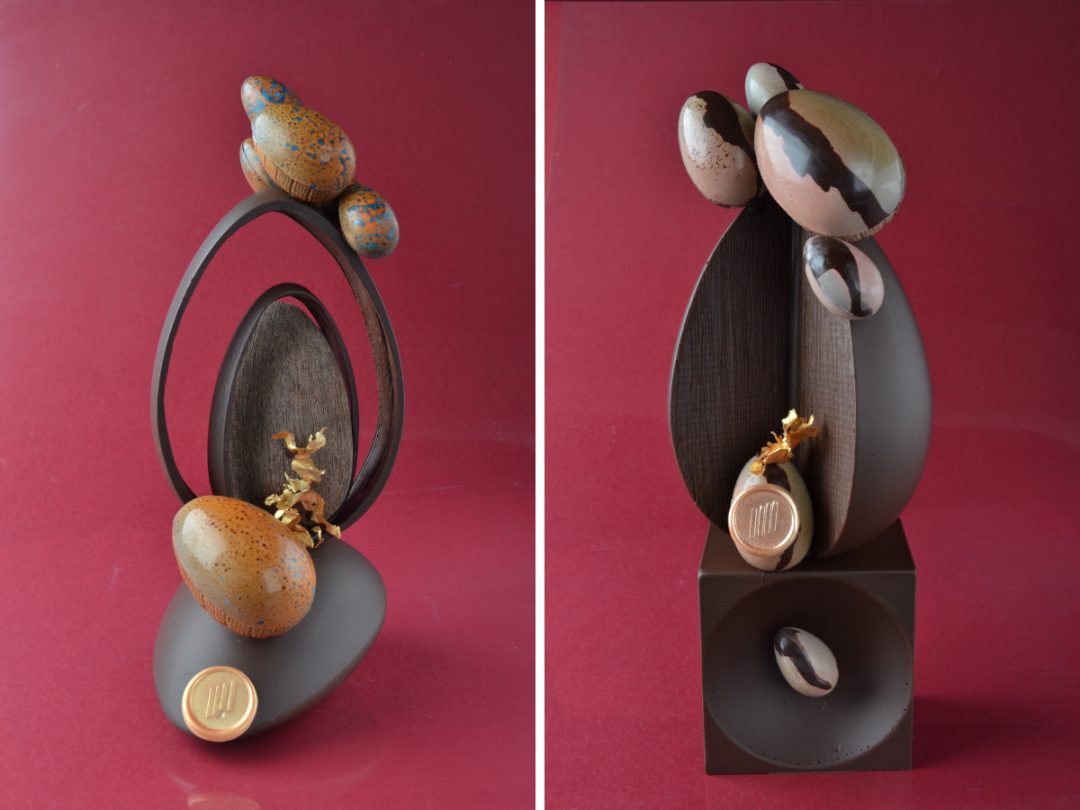 Le uova decorate a mano di Luca Mannori