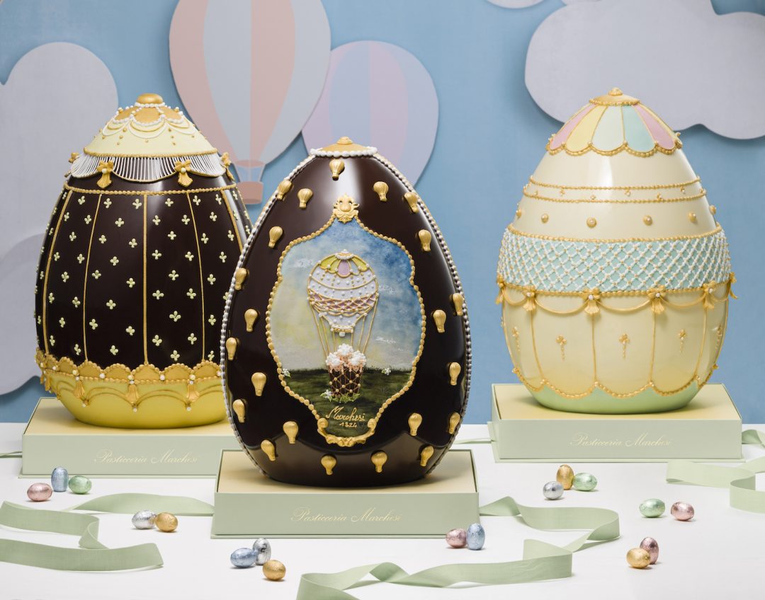 Le uova decorate di Marchesi 1824. Uova di cioccolato last minute ...