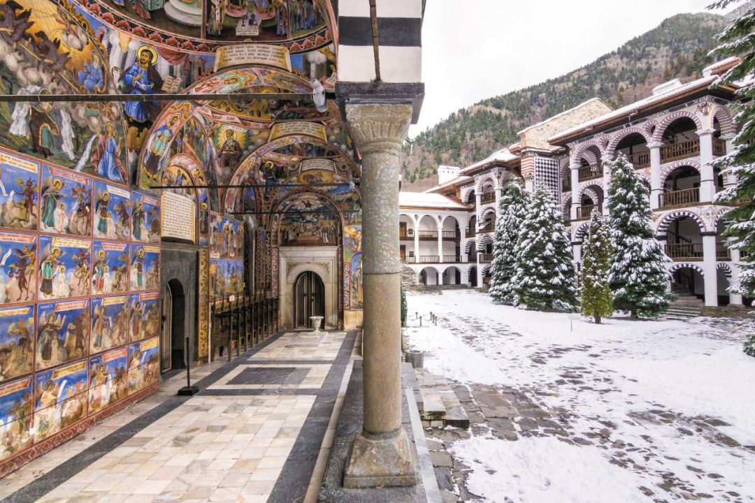 Monastero di Rila in Bulgaria