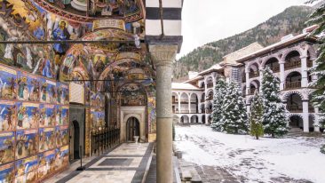 Monastero di Rila in Bulgaria