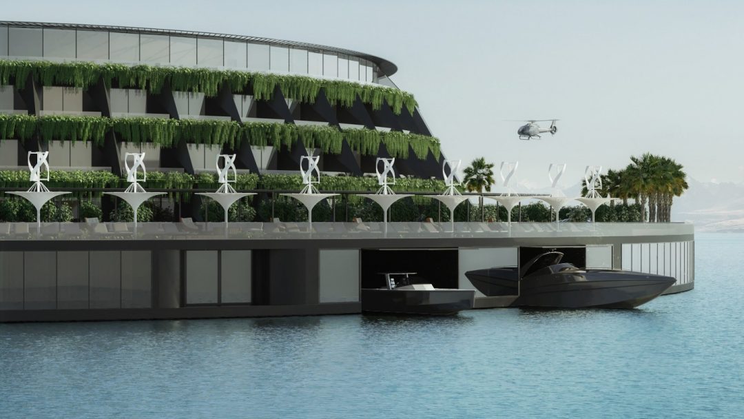 Hotel galleggiante in Qatar