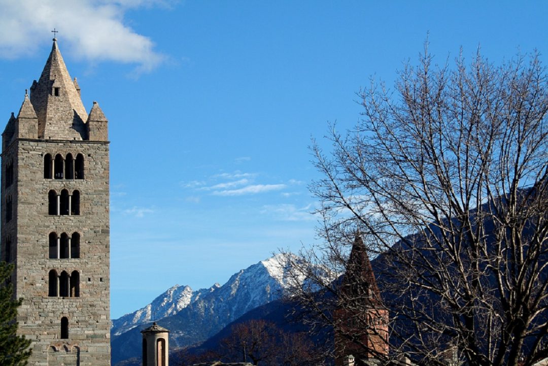Campanile della Collegiata di Sant’Orso, Aosta (Valle d’Aosta)