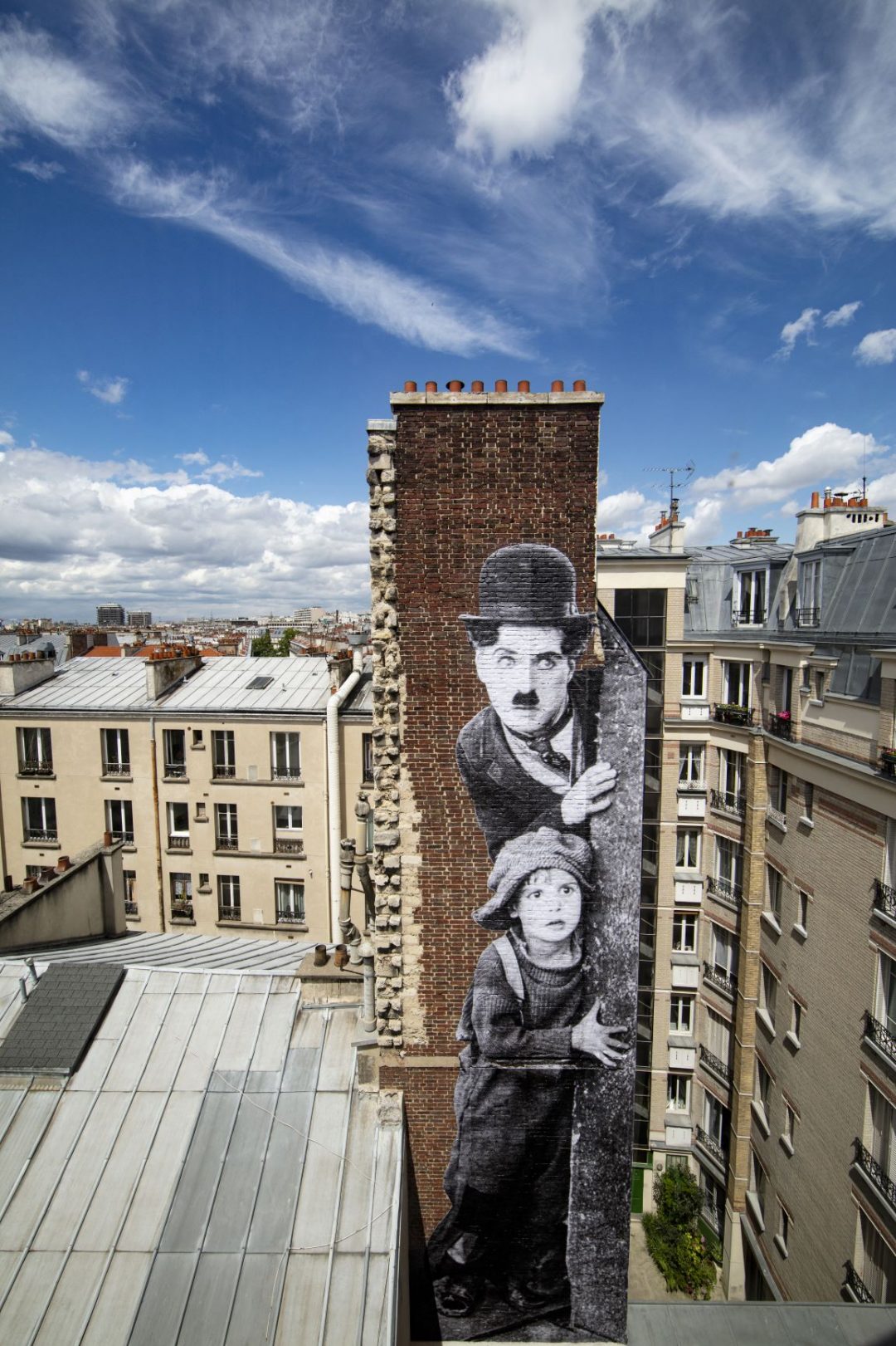 JR Charlie Chaplin Hotel Paradiso Parigi