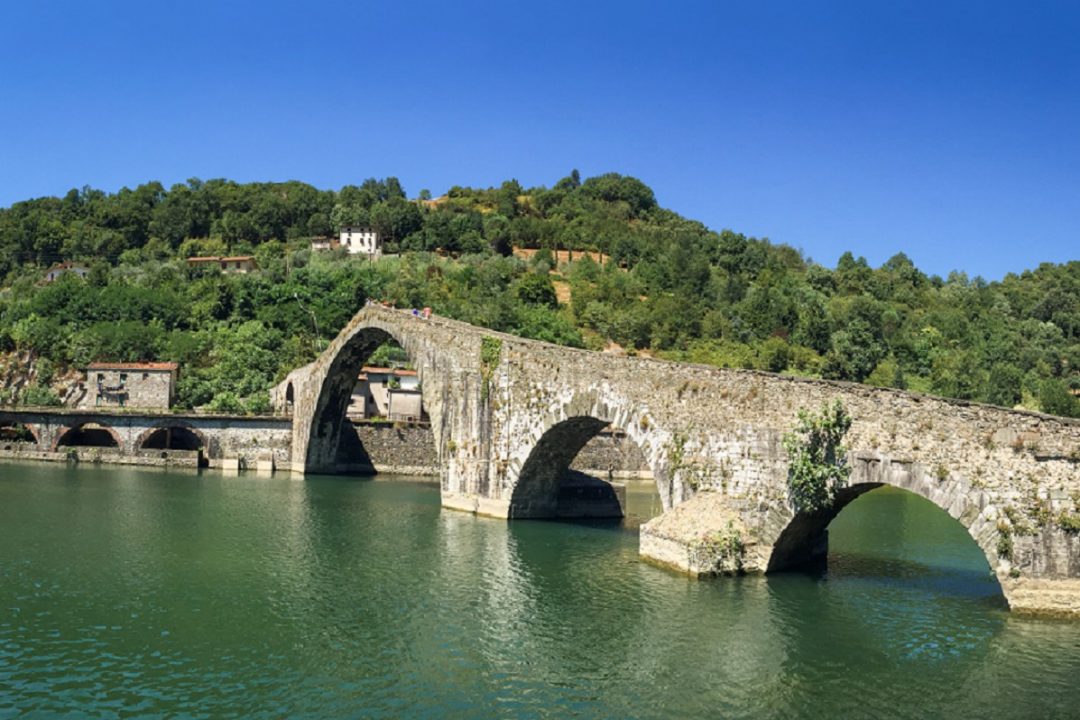 Ponte della Maddalena, Borgo a Mozzano, Lucca  