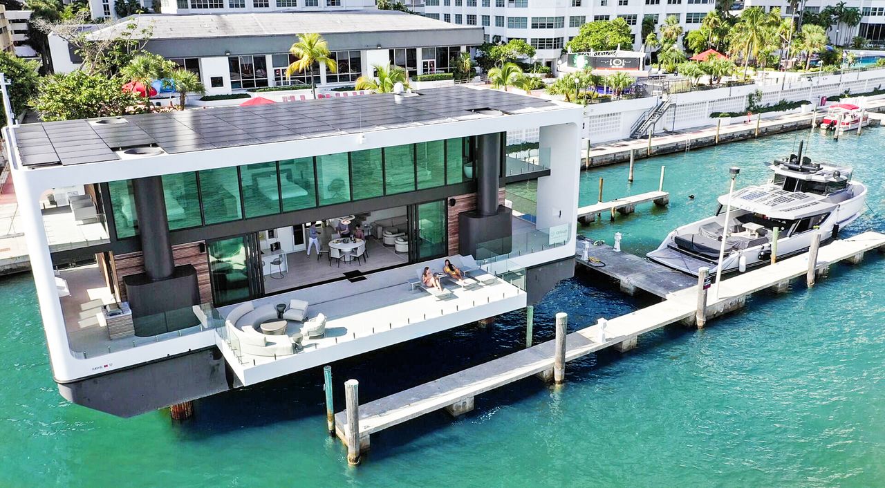 The Arkup: è a Miami la villa galleggiante in grado di navigare