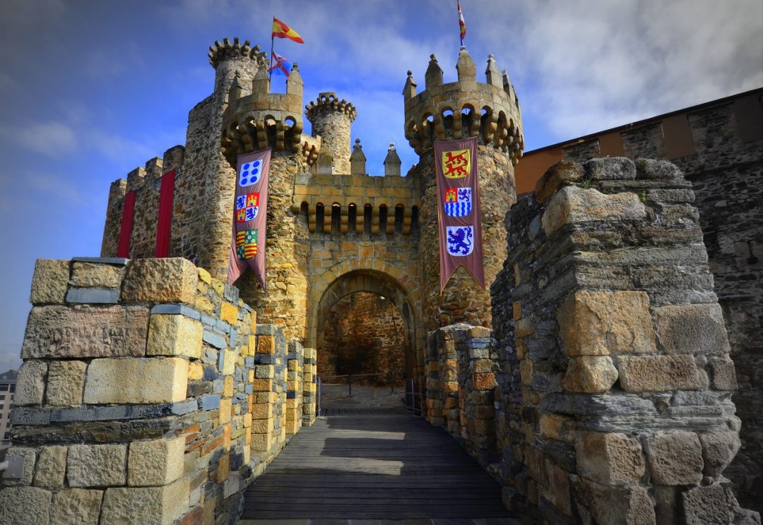 Castello dei Templari, Ponferrada, Castiglia e León