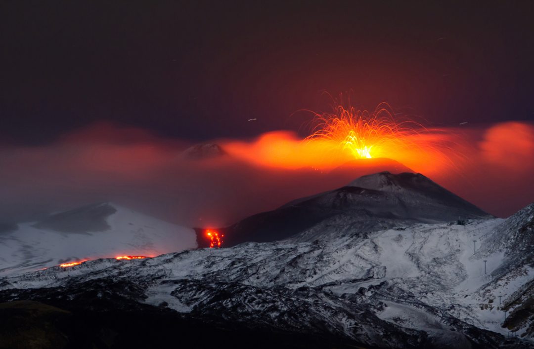Vulcani attivi in Italia: Etna