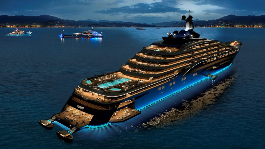 Symphony, lo yacht di Louis Vuitton è approdato a Catanzaro