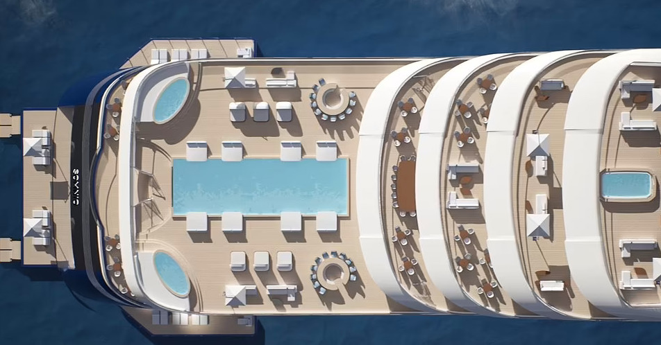 Somnio, lo yacht più grande del mondo: 222 metri di lunghezza e 39 appartamenti ultralusso
