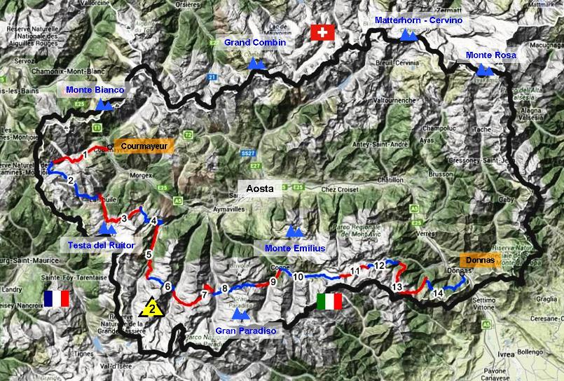 Valle de Aosta a pie: senderismo por la Alte Vie, en la naturaleza más espectacular: Dove Viaggi