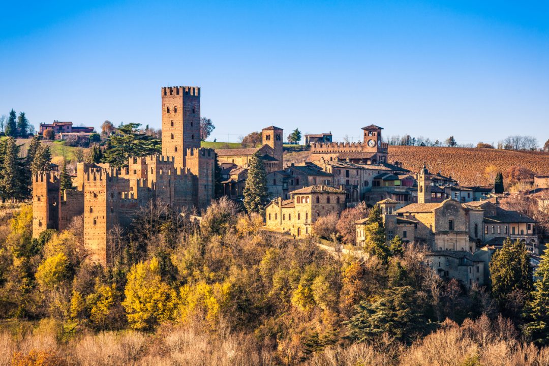 Notte Romantica a Castell’Arquato, provincia di Piacenza in Emilia-Romagna