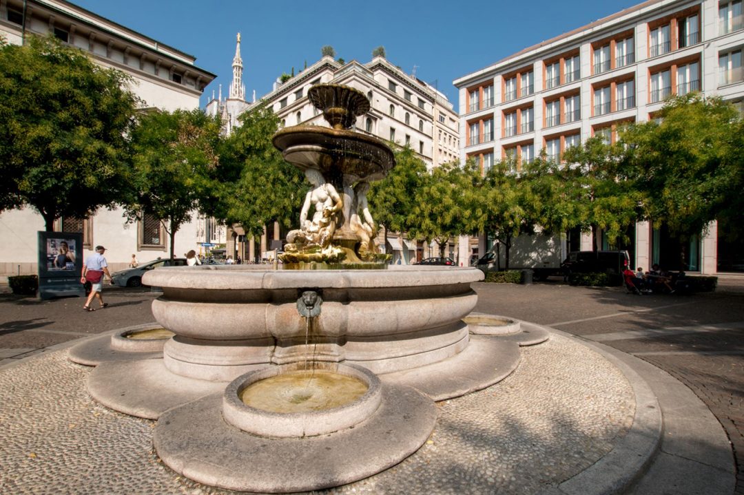 Fontana di piazza Fontana Milano