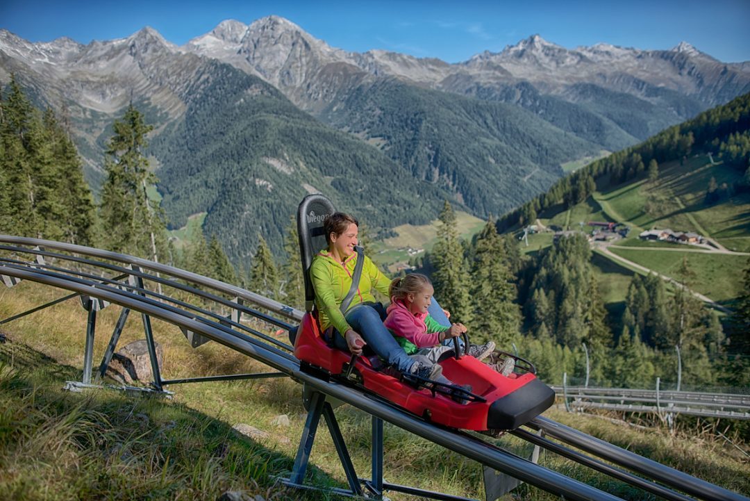 Sfrecciare sull'Alpine Coaster