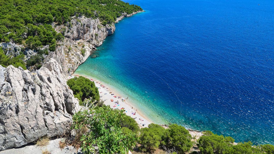 spiagge Croazia Nugal riviera di Makarska