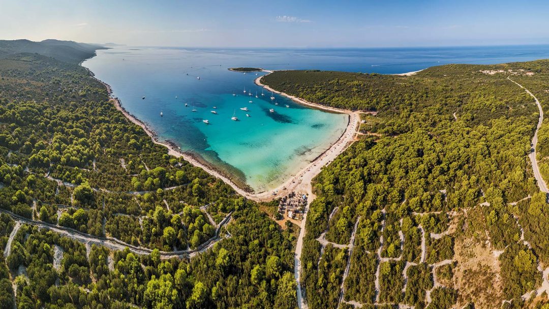 spiagge Croazia Sakarun, Dugi Otok, 