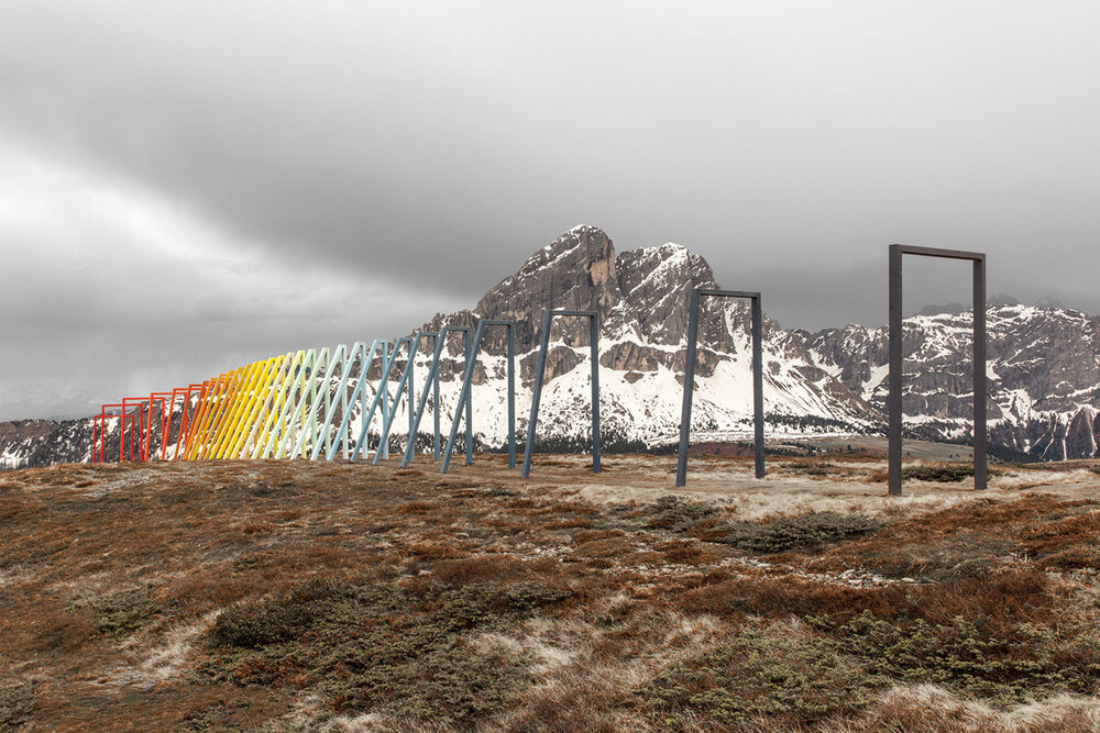 SMACH: la mostra di arte contemporanea en plein air in Val Badia