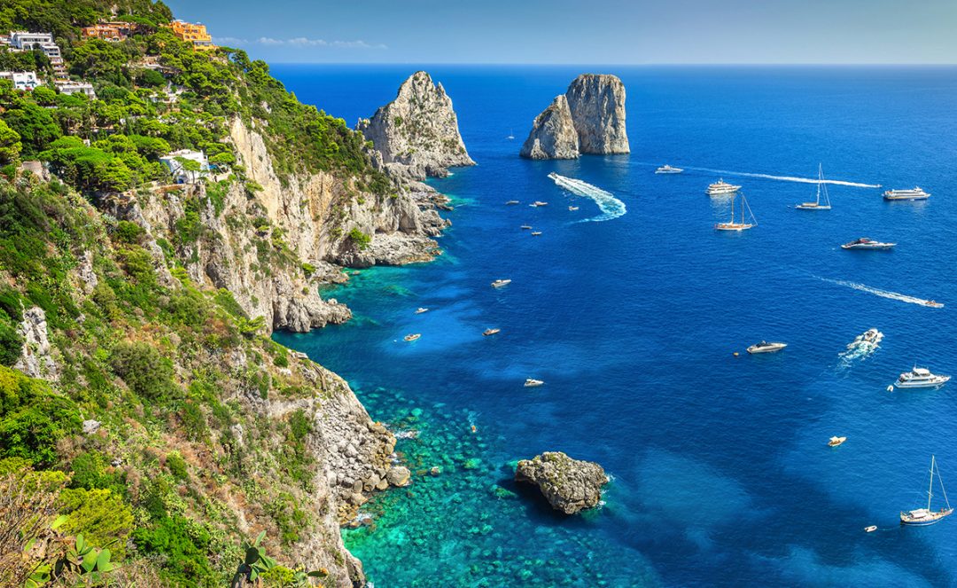 Vacanze in barca a vela in Italia: Capri