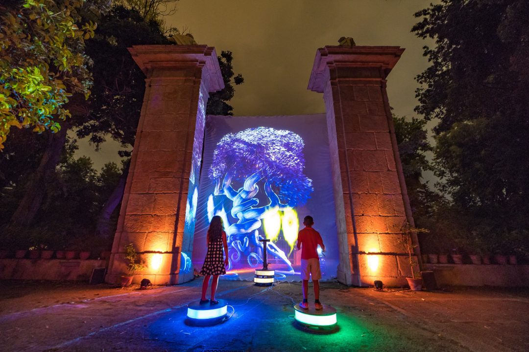 “Anima mundi”, l’Orto Botanico di Palermo si illumina con un’installazione multimediale