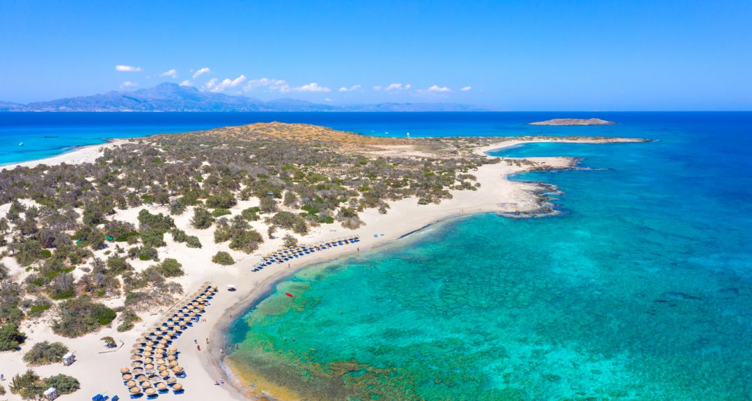  spiagge Creta isola di Chrissi 