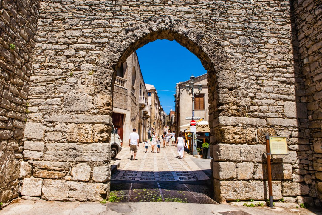 Porta Trapani, Erice, Sicilia