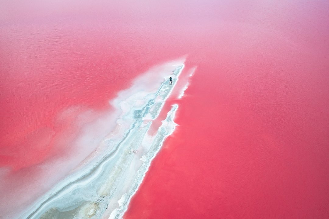 Aigues-Mortes, Francia: la salina rosa più bella del Mediterraneo negli scatti dall’alto di un fotografo italiano