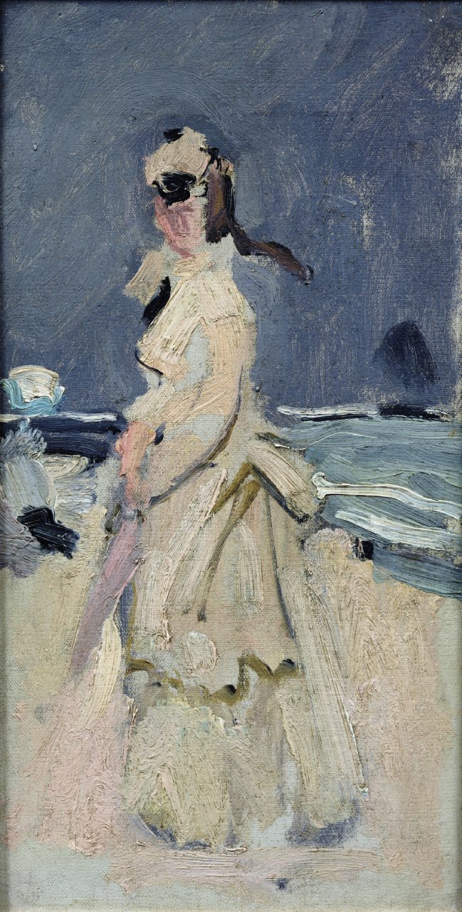 Camille sulla spiaggia (1870)