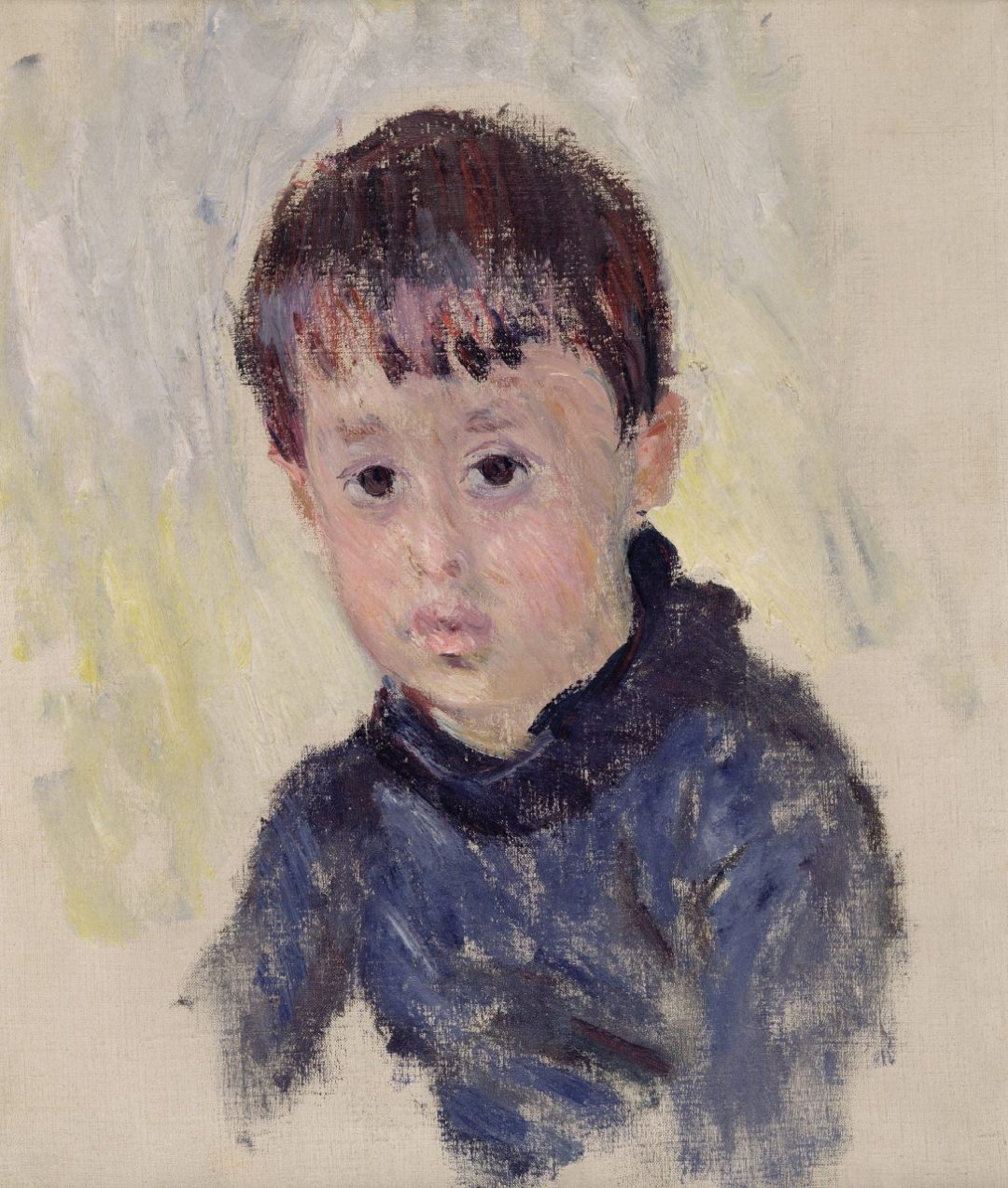 Michel Monet in maglione blu (1883)