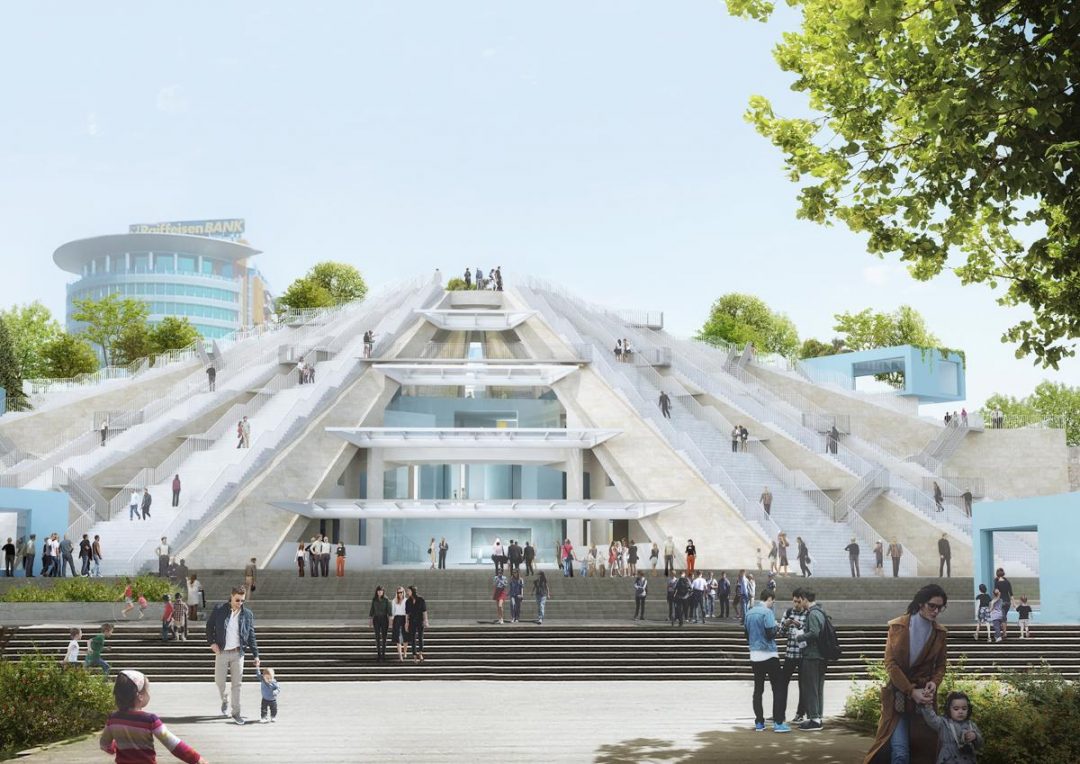 I nuovi progetti: la Piramide di Tirana