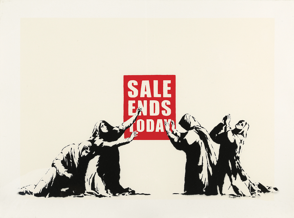 Sale Ends Today Banksy