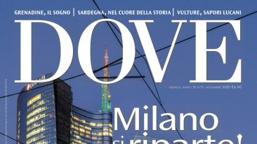 cover di dove di novembre 2021: Milano, il Centro direzionale (zona Garibaldi), e la Torre Unicredit. Foto di Giovanni Tagini/Dove