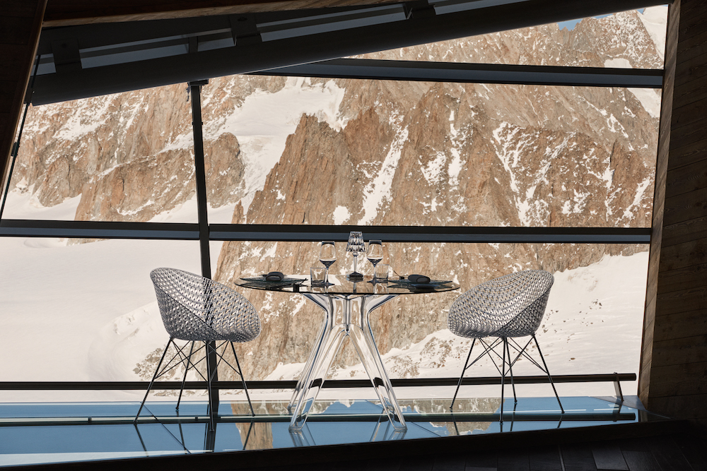 Suite Suite Skyway Monte Bianco: la vista 