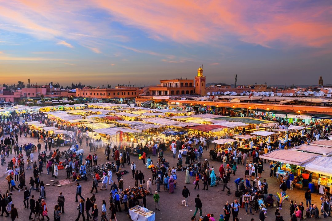 Piazza Jamaa El Fna, Marrakesh (Marocco)